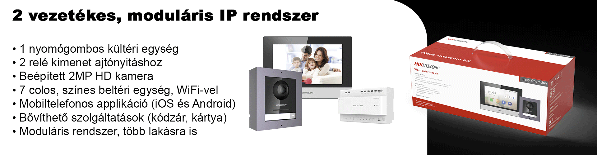 Hikvision KIS702 2 wire intercom set