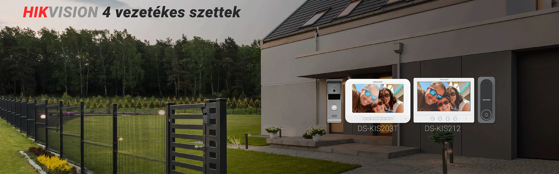 4 vezetékes szettek