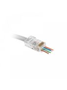 UTP Rj45 cat5 átmenő csatlakozó (100db)