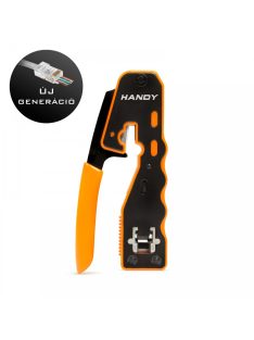 Krimpelő, blankoló, vágó fogó - átmenő