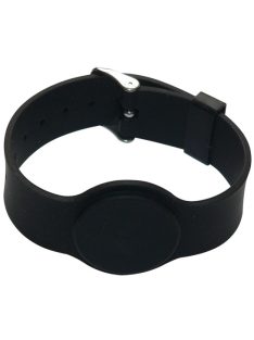 Mifare karkötő, 13.56 MHZ, Fekete