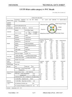 HIKVISION DS-1LN6-UU cat6 utp