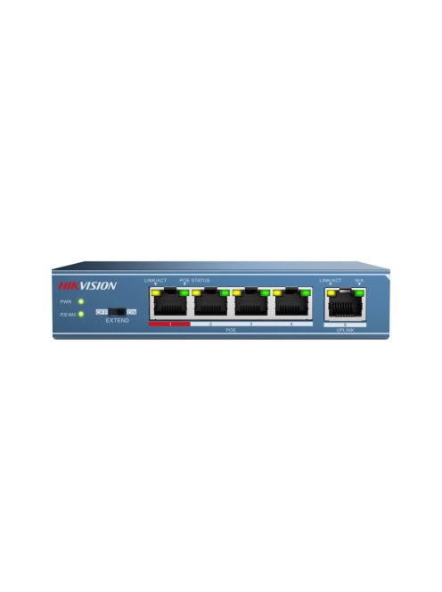 Hikvision DS-3E0105P-E (B) 5 portos PoE switch