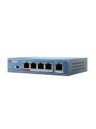 Hikvision DS-3E0105P-E (B) 5 portos PoE switch