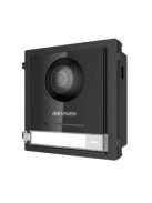 Hikvision DS-KD8003-IME1 (B) Társasházi IP video-kaputelefon kültéri főegység, fém, moduláris, 48 V PoE