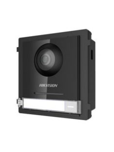 Hikvision DS-KD8003-IME1 (B) Társasházi IP video-kaputelefon kültéri főegység, fém, moduláris, 48 V PoE