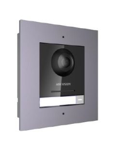 Hikvision DS-KD8003-IME1/Flush/EU (B) IP video-kaputelefon kültéri főegység, fém, süllyesztő kerettel, 48 V PoE