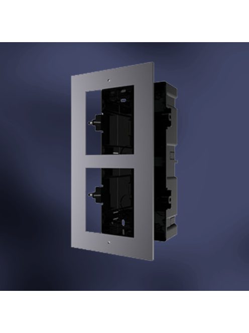 Hikvision 1 lakásos, kártyaolvasós központ, süllyesztett