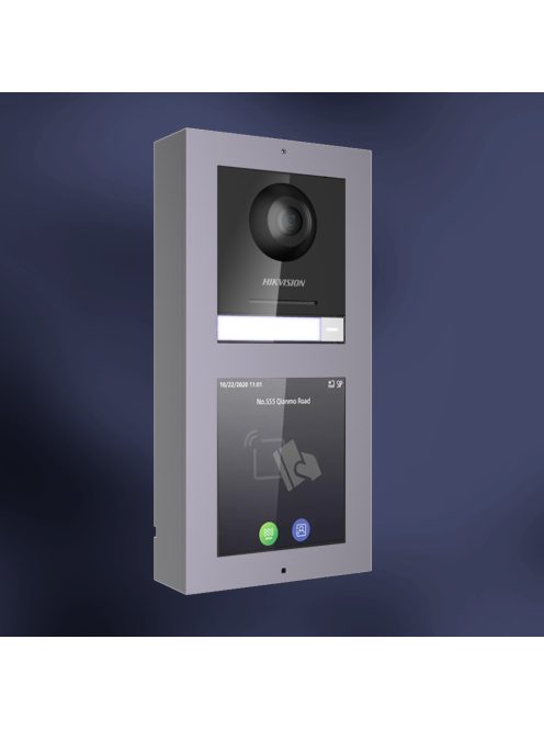 Hikvision 1-500 lakásos, kódos, kártyaolvasós központ, felületre