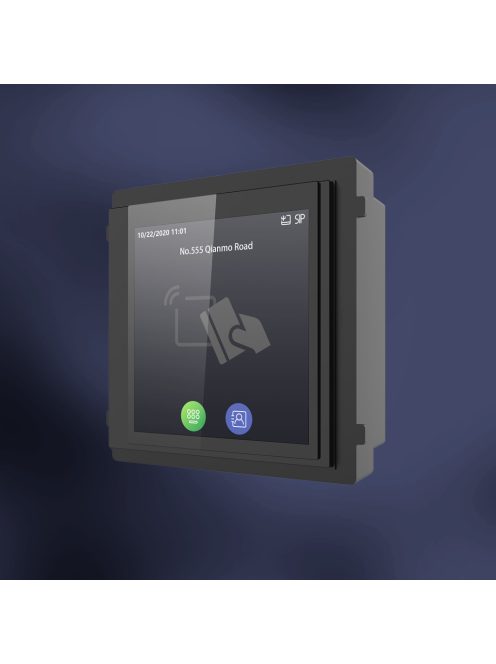 Hikvision 1-500 lakásos, kódos, kártyaolvasós központ, felületre