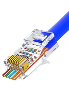 UTP Rj45 cat6 átmenő csatlakozó (100 db)